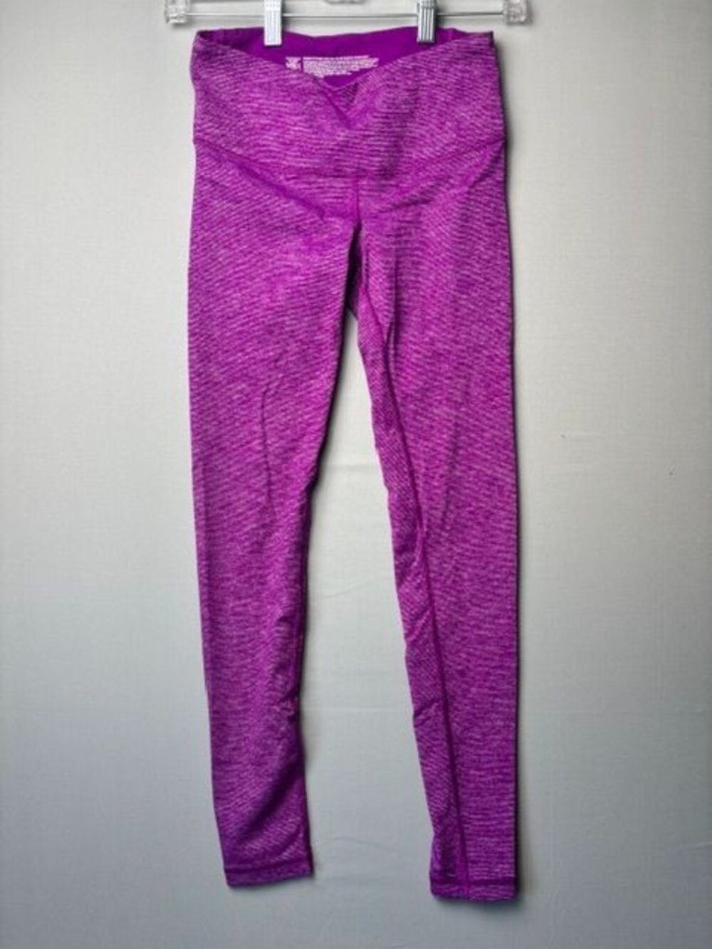 Victoria Secret VSX Sport Knockout Leggings XS Purple Heather High Rise Yoga